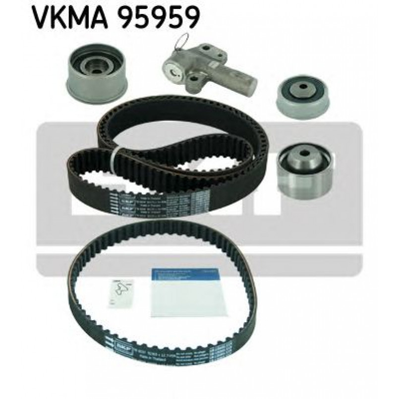 VKMA 95959 SKF Комплект (ремінь+ролики)